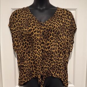Torrid Leopard Print Women's Top- 2